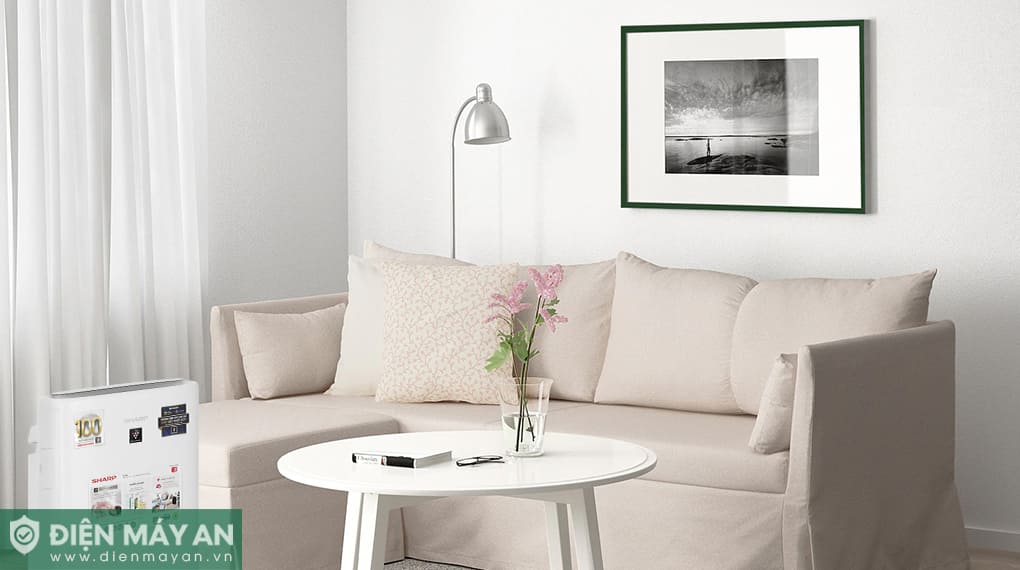 Máy lọc không khí và tạo ẩm Sharp KI-N40V-W 29W